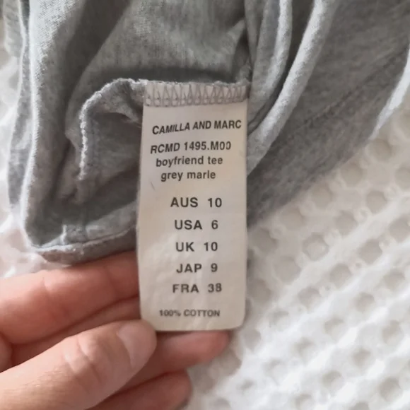 Camilla and Marc oversized boyfriend/sleep tee - Picture 3 of 5